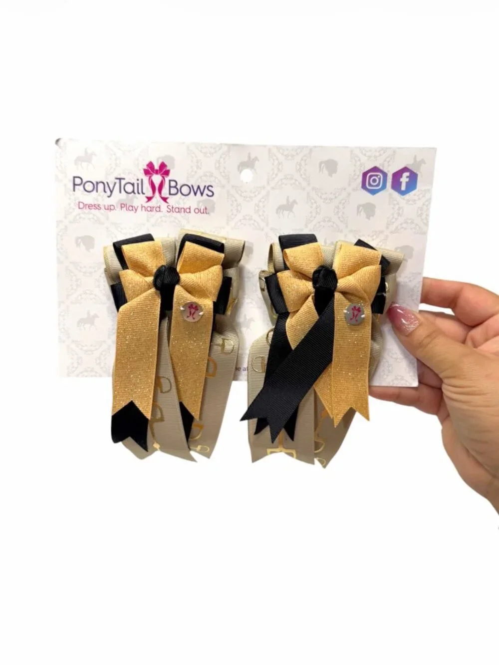 Pony Tails handmade layered